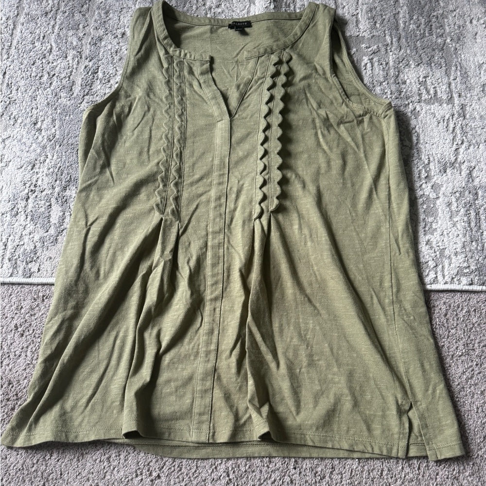 Talbots longer Tank Top Size L